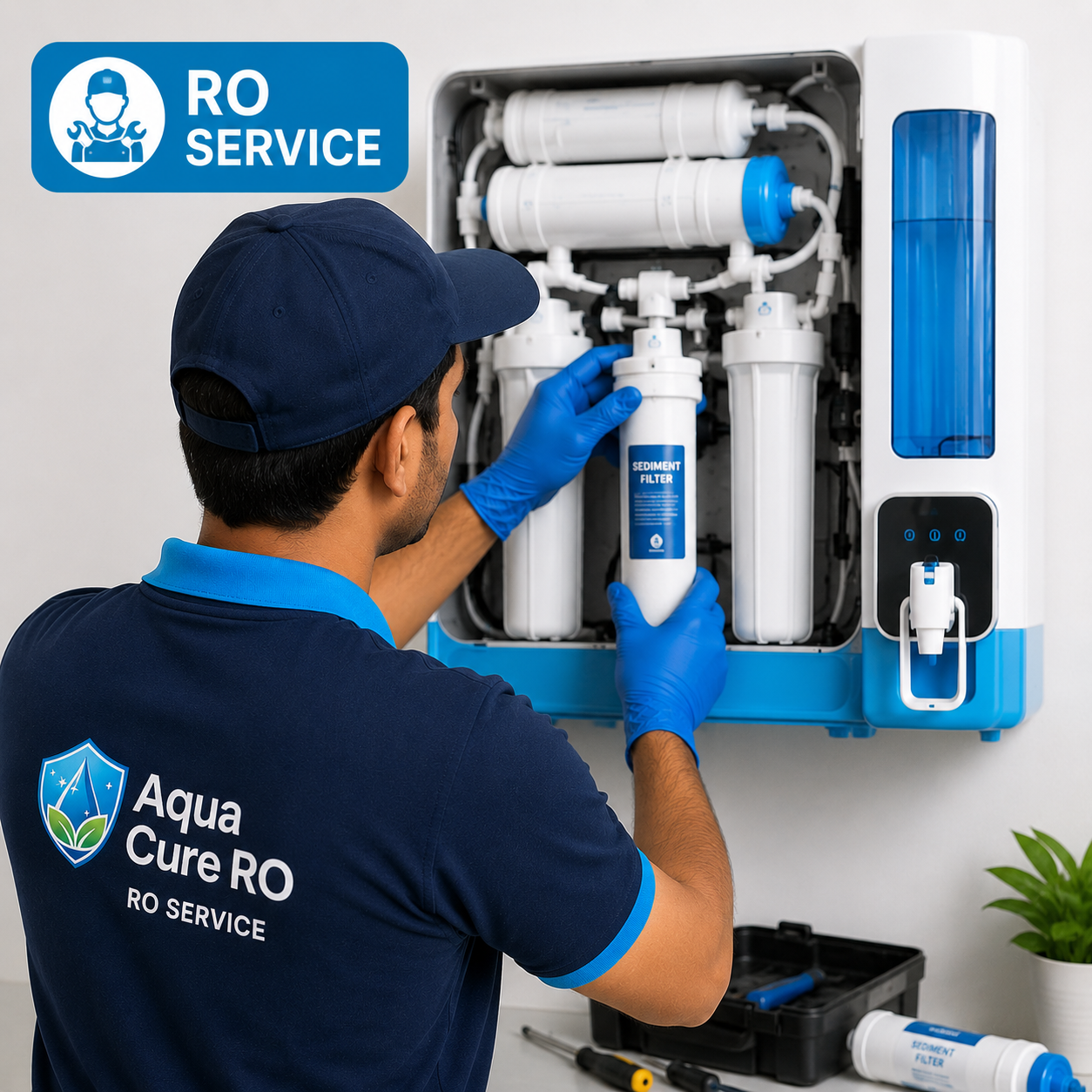 RO service cleaning